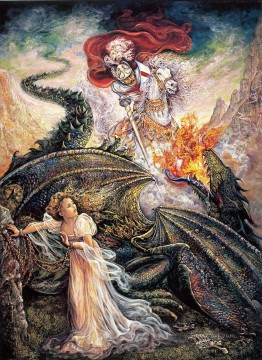 Fantaisie populaire œuvres - JW george et la fantaisie du dragon
